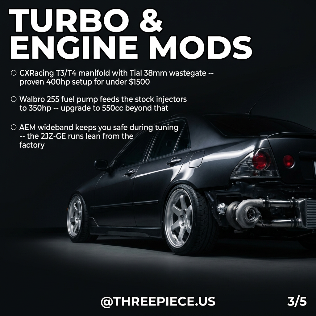 BC Racing BR coilovers installed on Lexus IS300 with aggressive suspension setup