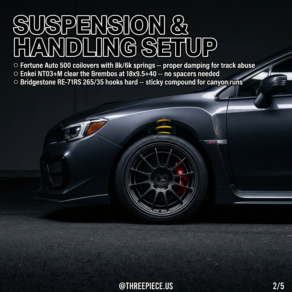 Blouch 2.5XTR turbo installation on Subaru STI EJ257 engine