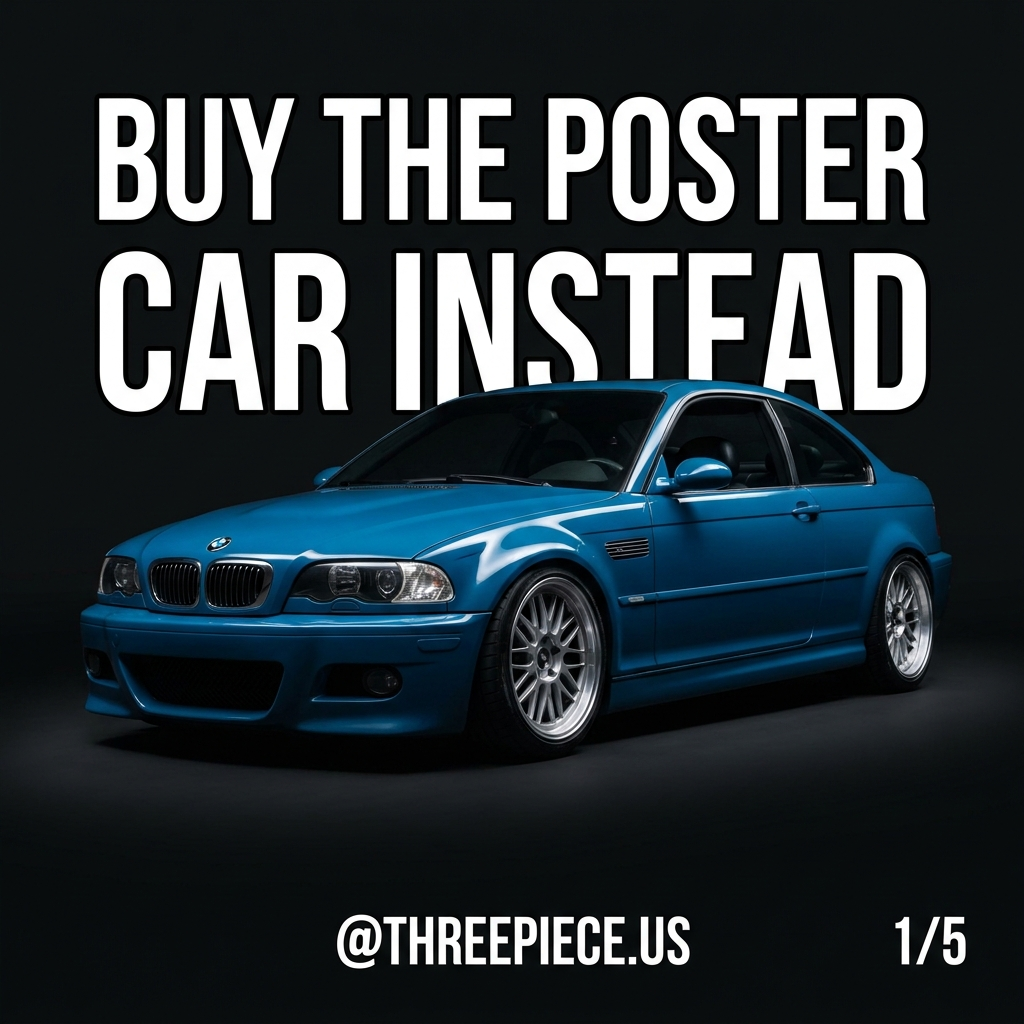 BMW E46 M3 vs BMW E90 335i buyer comparison — buy the poster car instead