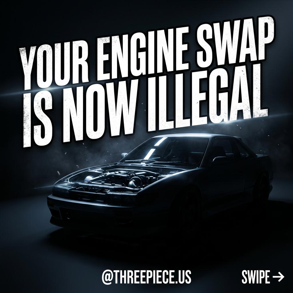 EPA engine swap regulations affecting modified cars