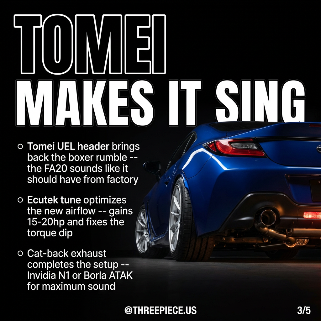 Tein Flex Z coilovers and Whiteline rear LCA on BRZ suspension setup