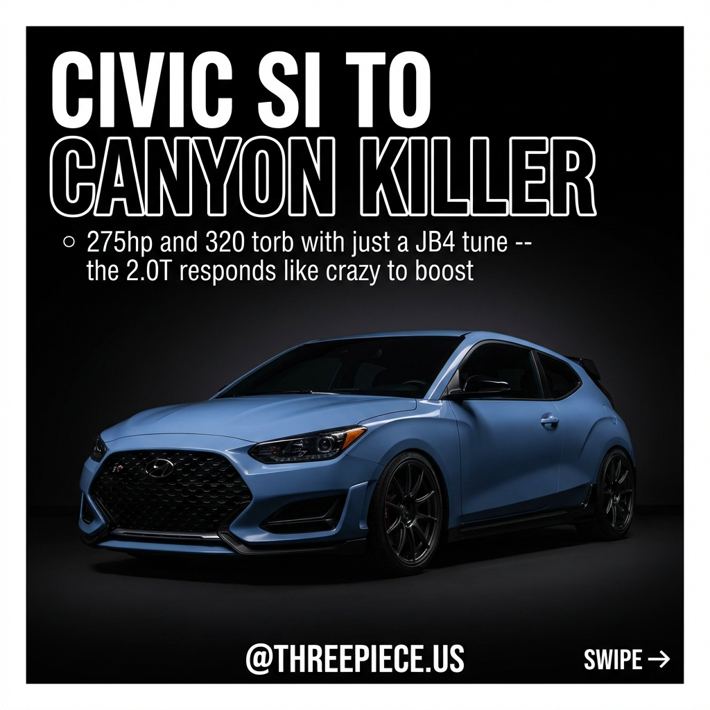 Hyundai Veloster N build guide with performance modifications