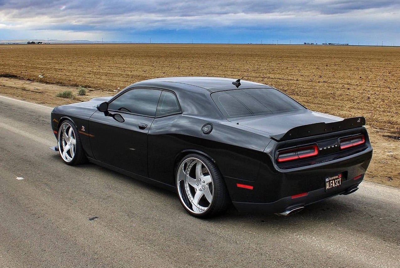 challenger on 22-inch AG wheels
