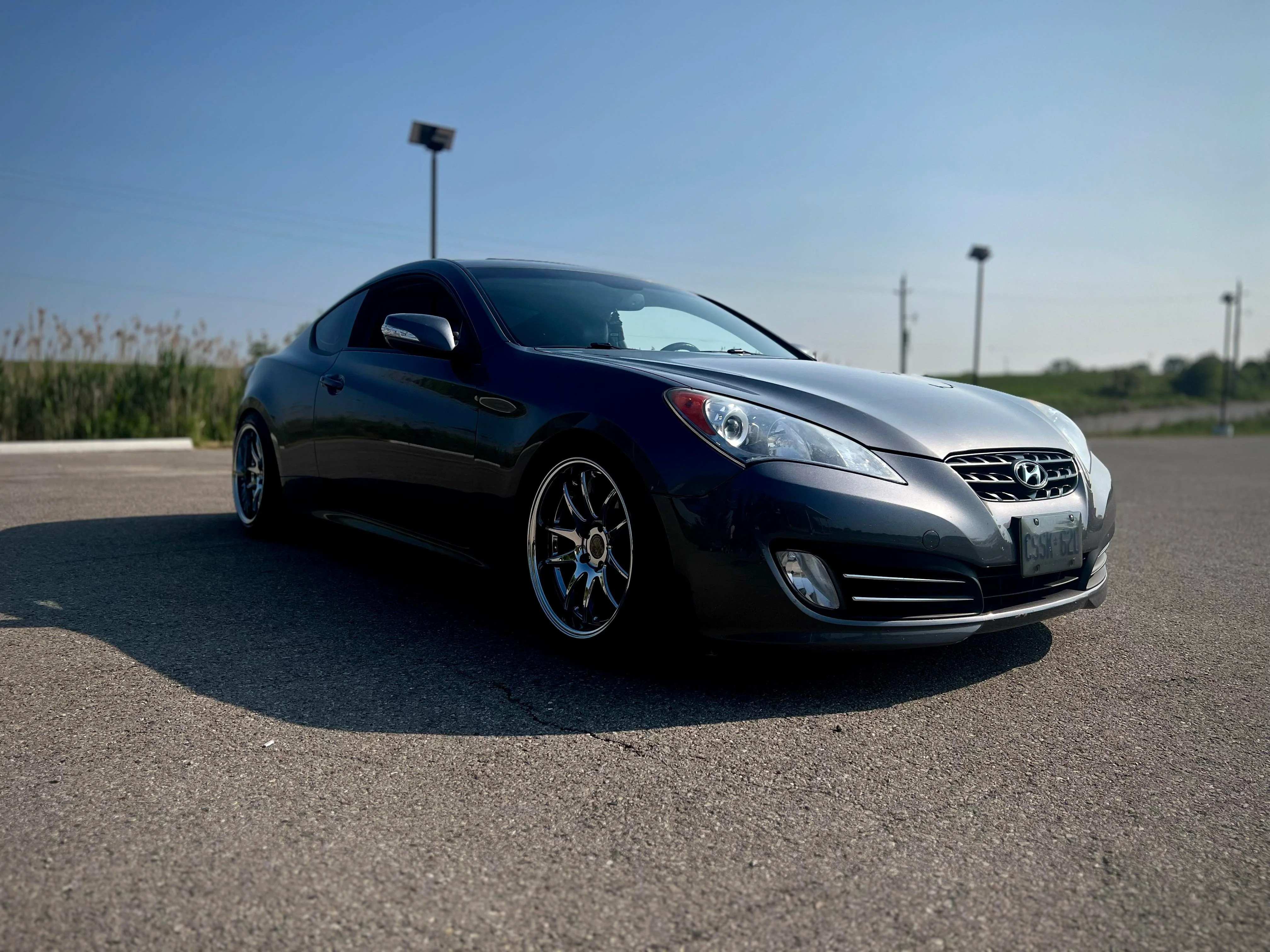 Hyundai Genesis Coupe with Aodhan DS02 Wheels