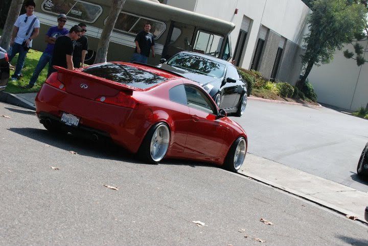 Infiniti G35 coupe on Auto Couture Supremes 19-inch