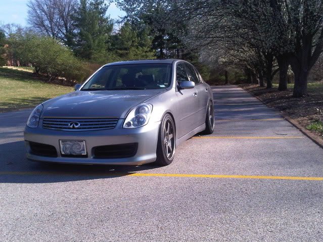 Infiniti G35 coupe on JLB Apollo 19-inch wheels