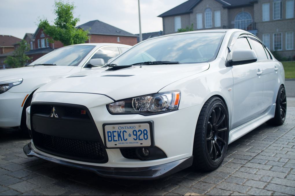 Lancer on rota wheels