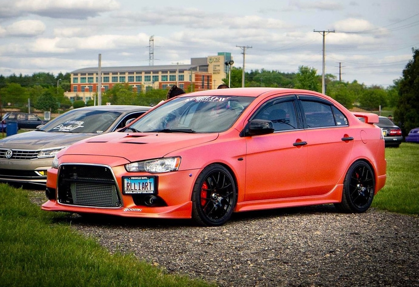 Lancer Ralliart on Enkei wheels