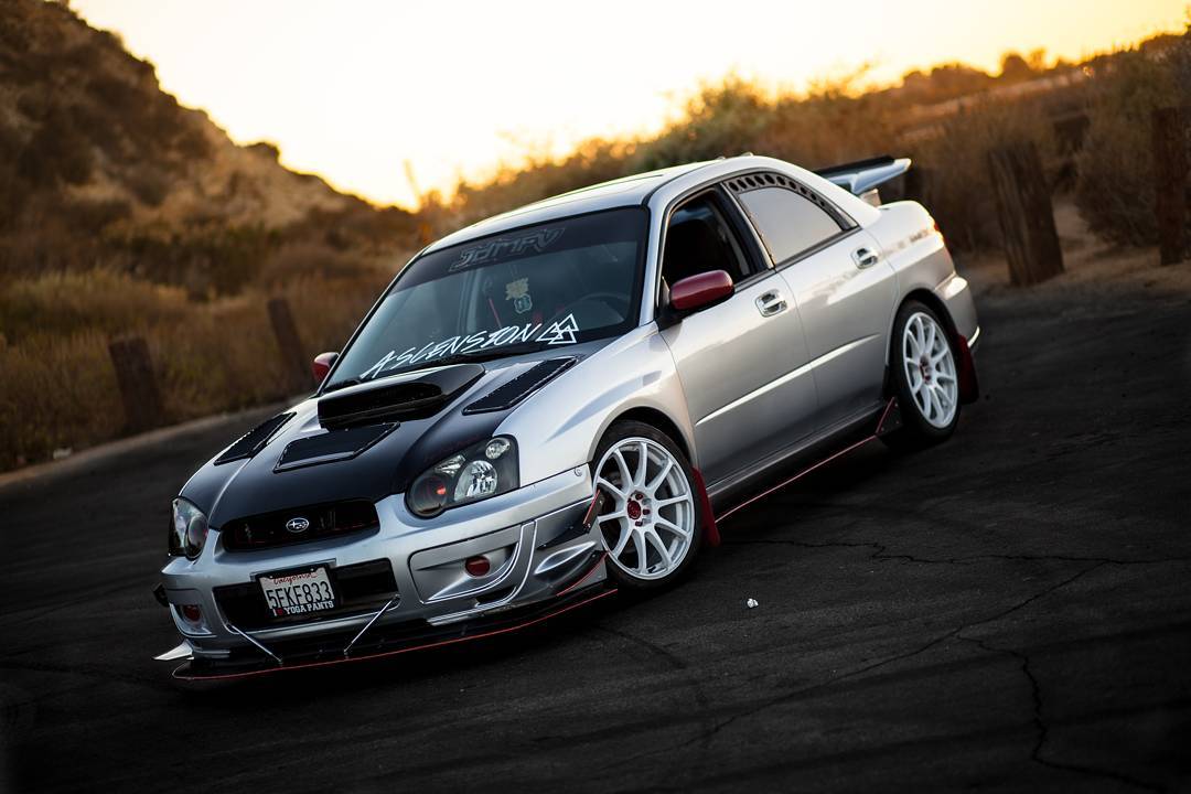 WRX on retro Katana Wheels