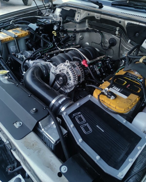 nissan patrol with ls swap