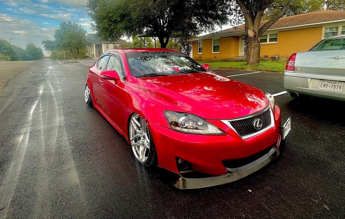Lexus IS on Heritage wheels