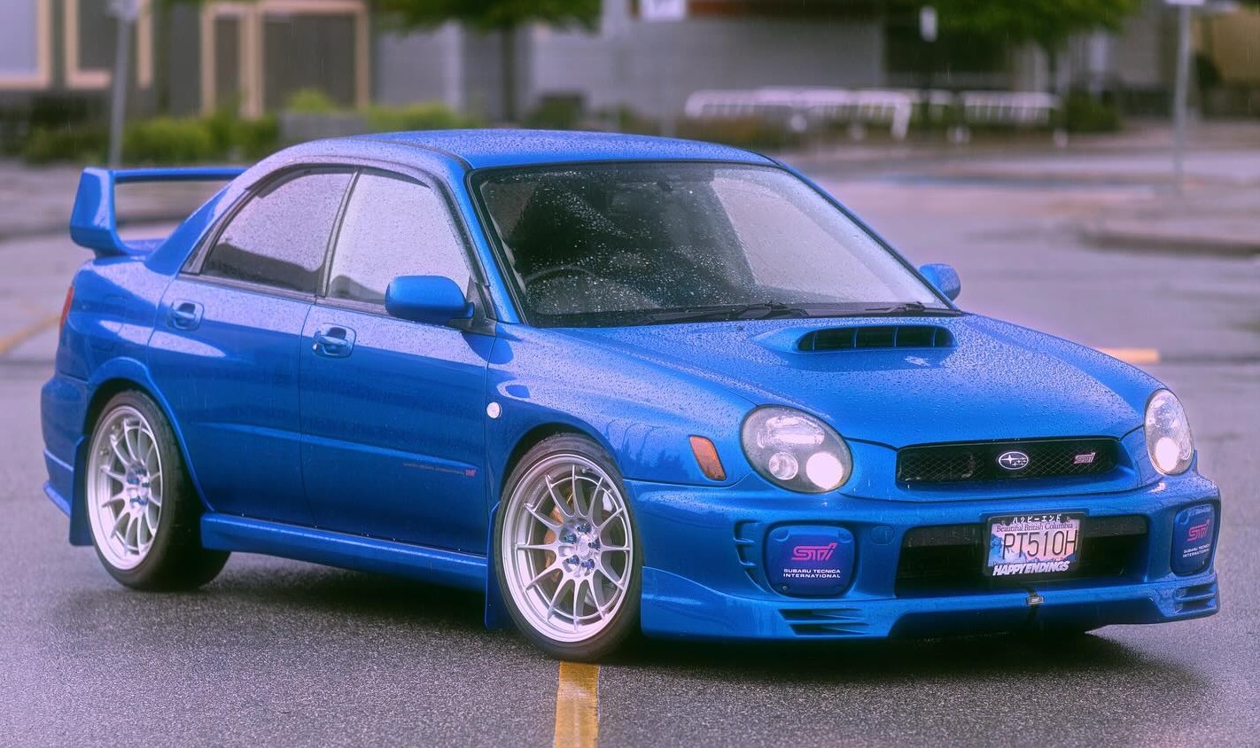 WRX STI on Enkei wheels