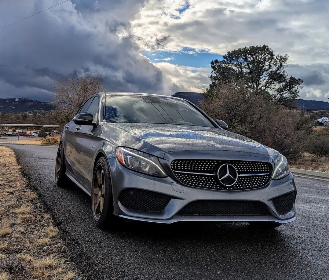 Mercedes E-class with 9Six9 wheels