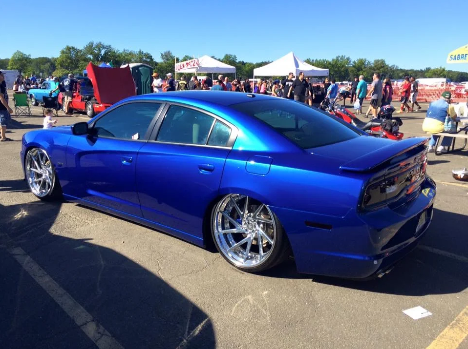 Charger on custom 3p wheels