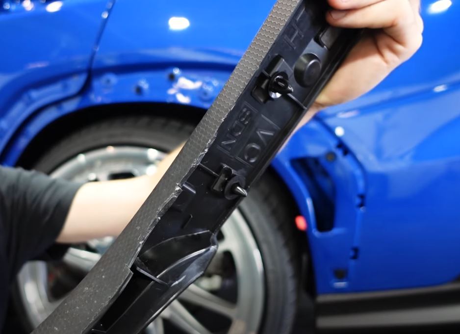 VB WRX trimmed fender flares