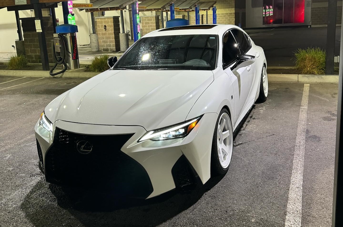 lexus is500 on TE37 wheels