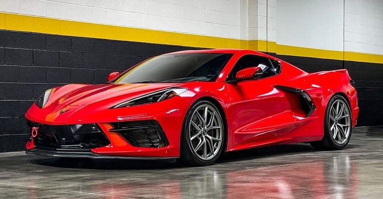 c8 stingray on bbs ci-r wheels