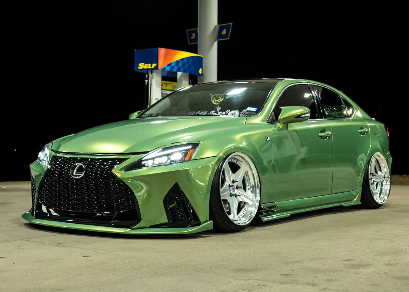 IS with air suspension Leon Hardiritt wheels