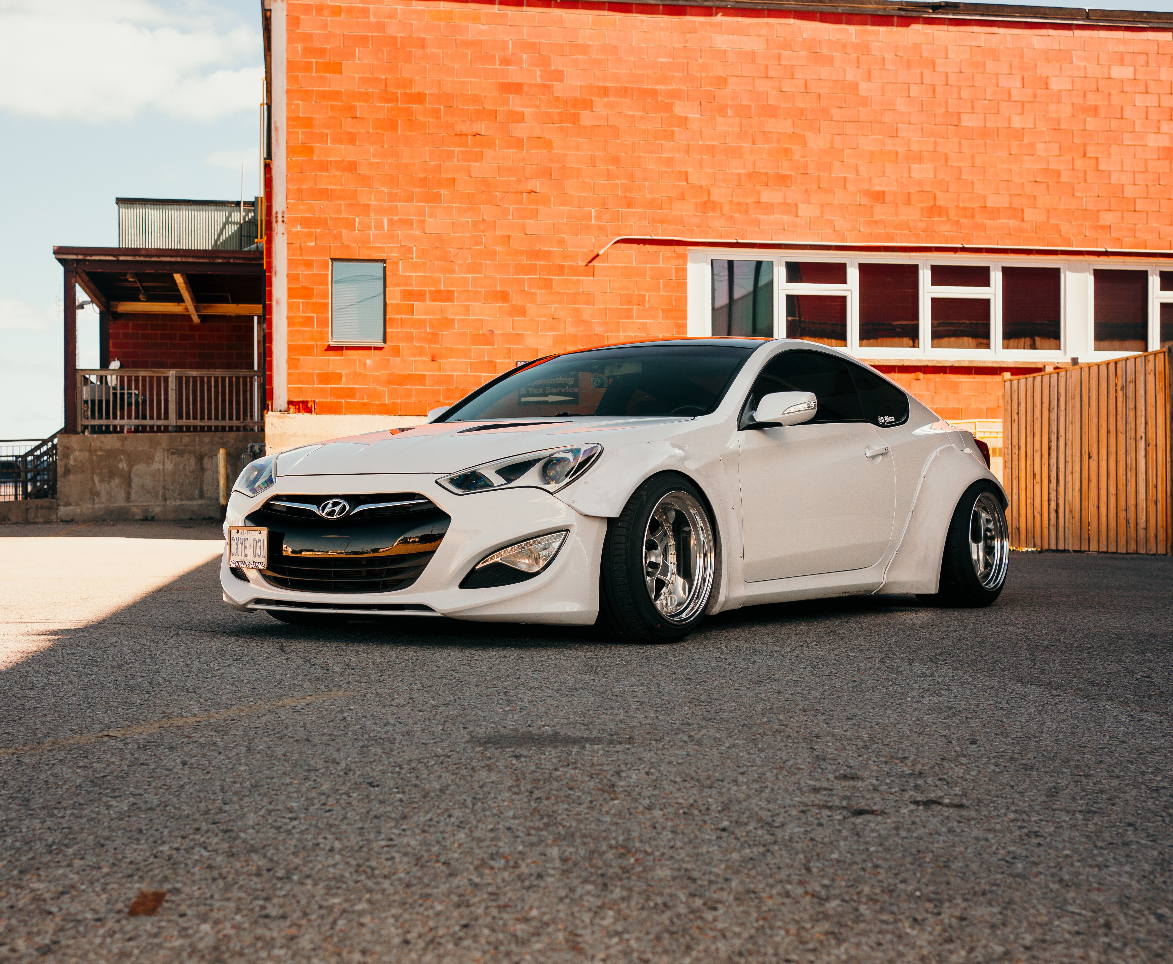 genesis coupe on work meister